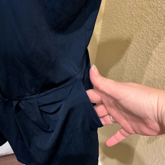 BCBGeneration Navy Blue Romper - Picture 4 of 8